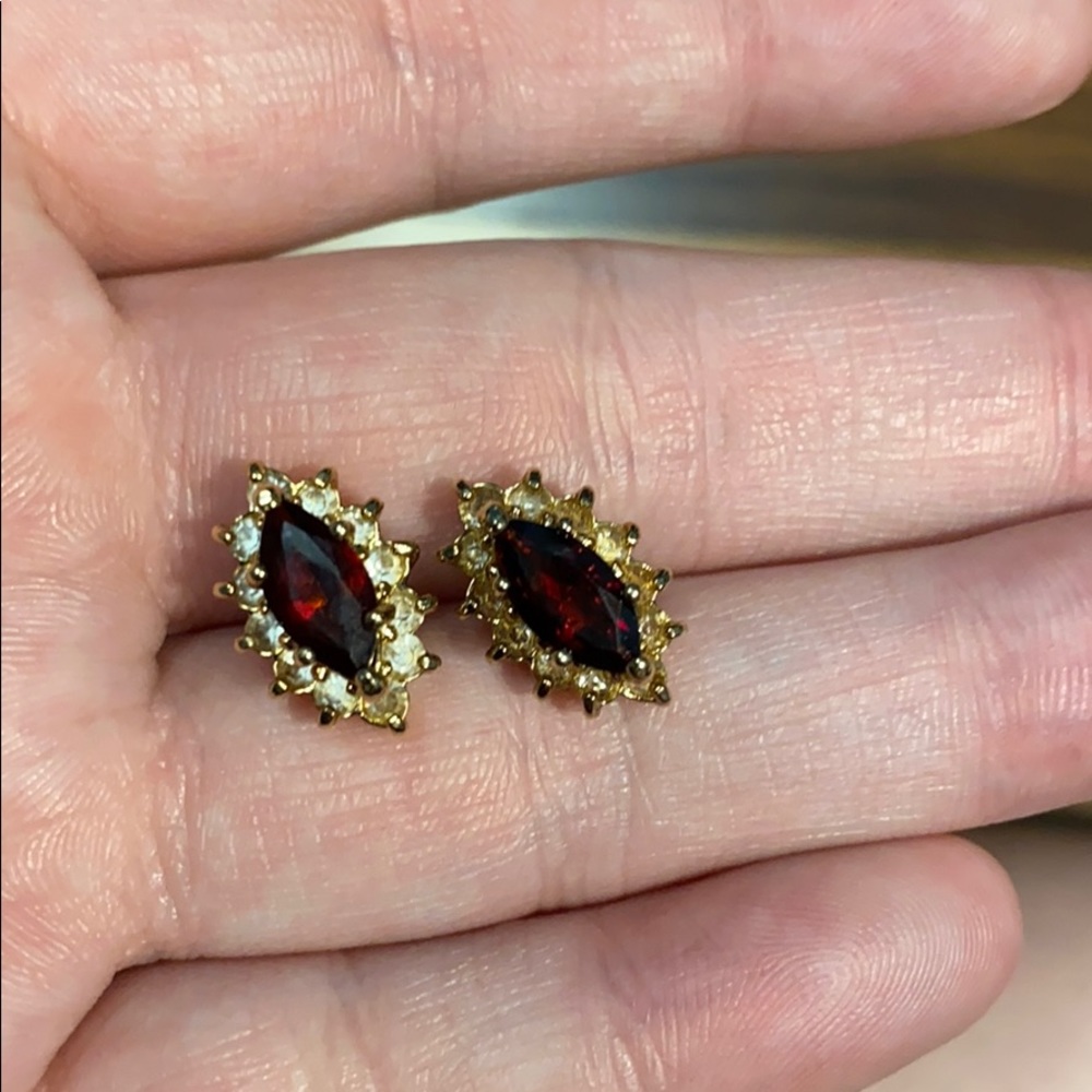 Diamond shaped studs